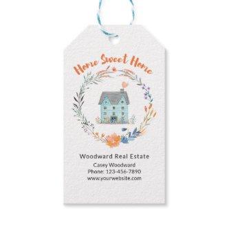 Sweet Congratulations Realtor New Homeowner Custom Gift Tags
