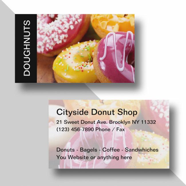 Sweet Doughnut Shop Colorful