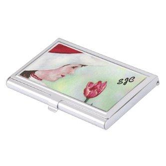 SWEET GIRL,RED FLOWER VALENTINE  CASE