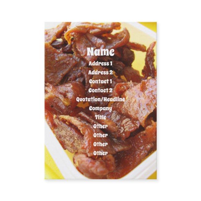 Sweet & Sour Dried Ham [Muu Wan]