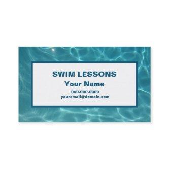 Swim Lessons - Swim teacher