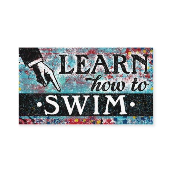 Swimming Lessons  - Blue Red