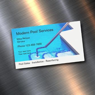 Swimming Pool Service Modern  Magnet