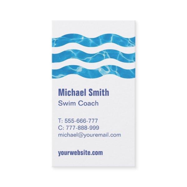 Swimming Pool Waves Swim Coach