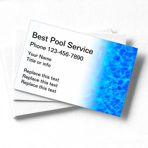 Swimming Pools And Service