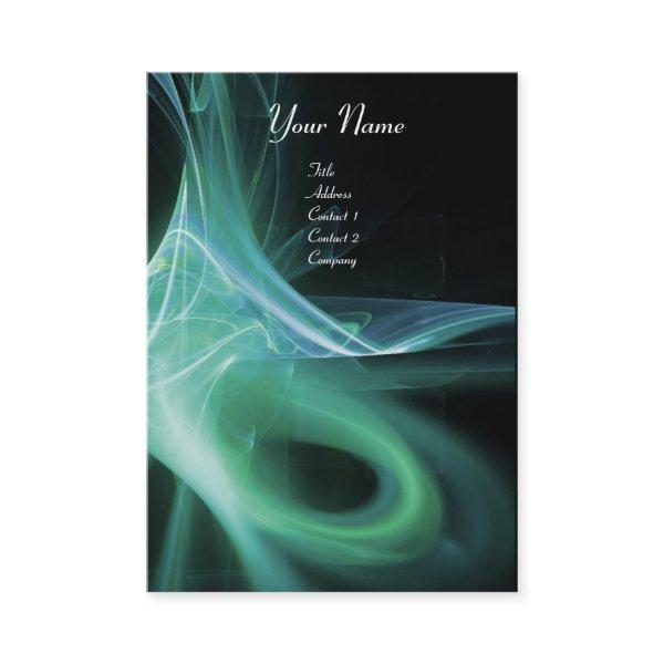SWIRL 2 MONOGRAM Vibrant black green grey