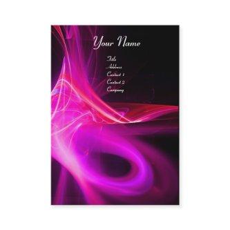 SWIRL 2 MONOGRAM Vibrant black pink red violet