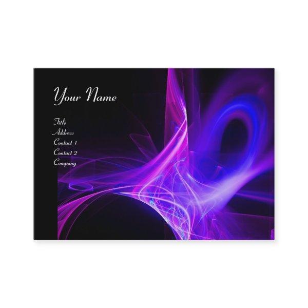 SWIRL MONOGRAM Vibrant black pink red blue