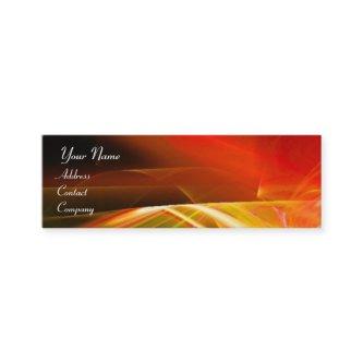 SWIRL  MONOGRAM Vibrant black red orange Mini