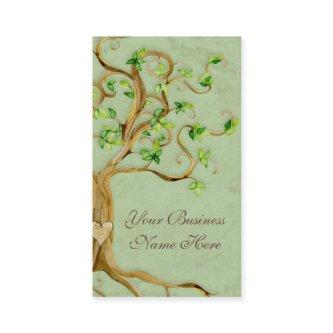 Swirl Tree Roots Antique Tan Professional Business