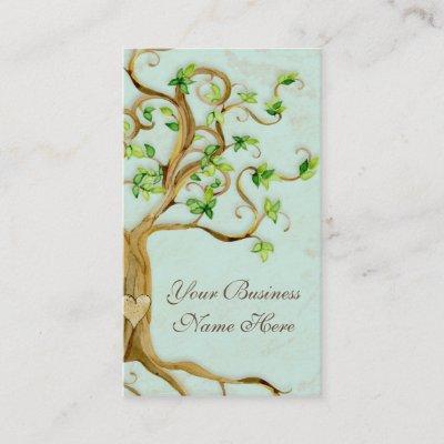 Swirl Tree Roots Antique Tan Professional Business