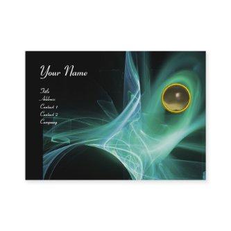SWIRLGEM MONOGRAM Vibrant black green grey