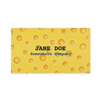 Swiss Cheese Cheezy Texture Pattern