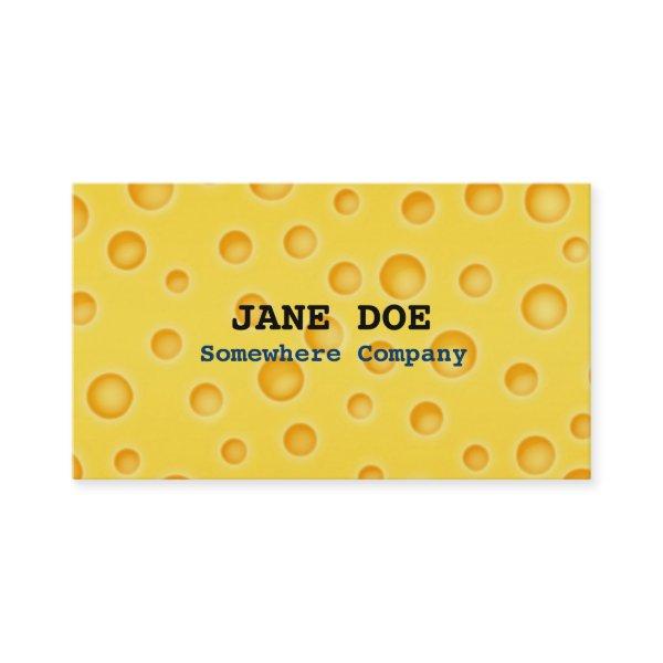 Swiss Cheese Cheezy Texture Pattern