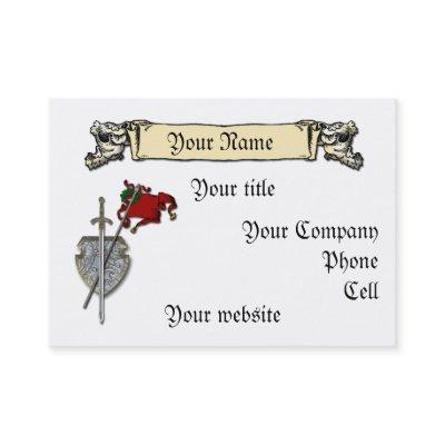 sword, shield and banner  template