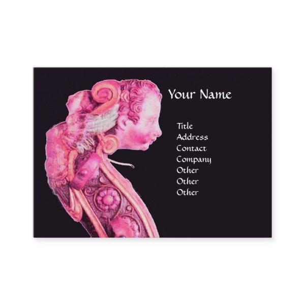 SYMPHONIA CLASSIC MUSIC Pink Fuchsia Violin Scroll