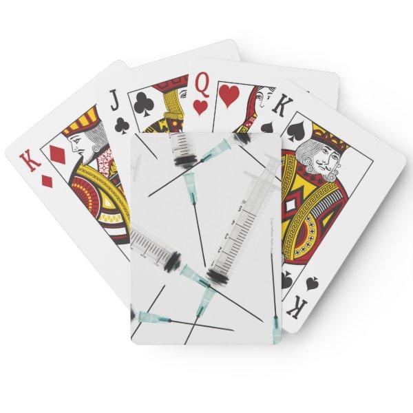 Syringes Poker Cards