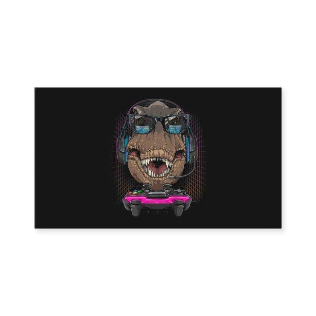 T Rex Dino Gamer Computer Video Game Lover Streami