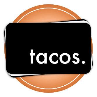tacos. loyalty punch card