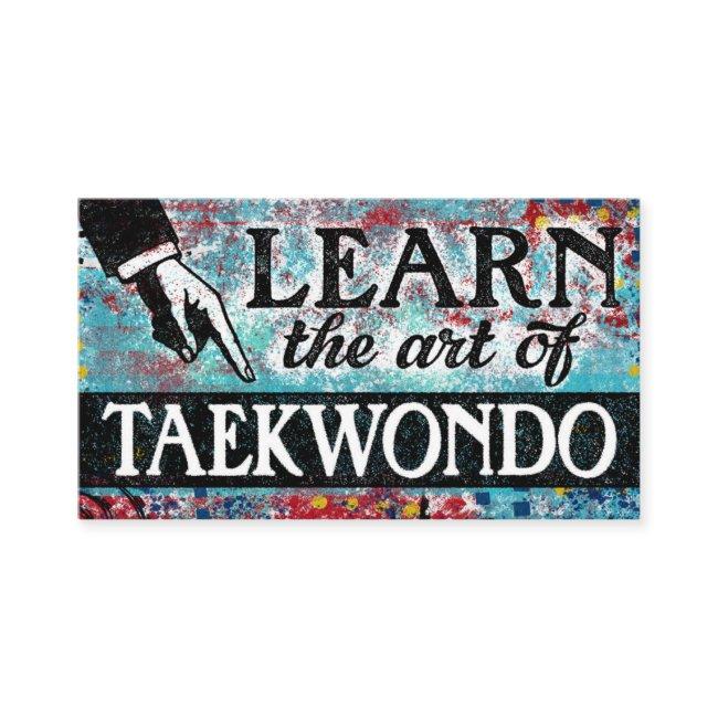 Taekwondo Lessons - Blue Red