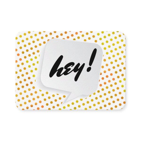 Talk Bubble / Dot Pattern