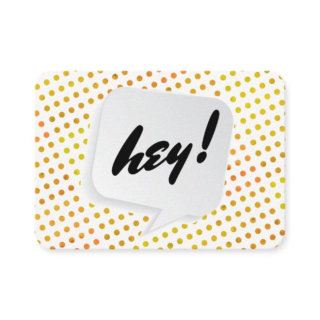Talk Bubble / Dot Pattern