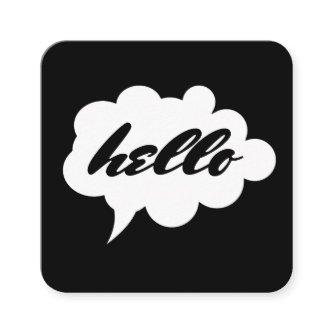 Talk Bubble / Hello Square