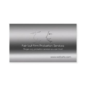 Talking Heads, Probation Services, metallic-effect