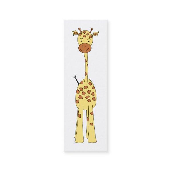 Tall Cute Giraffe. Cartoon Animal. Mini