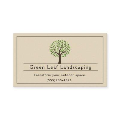 Tan Landscaping Yard Garden Service