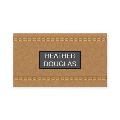 Tan Leather | Seems Stitched