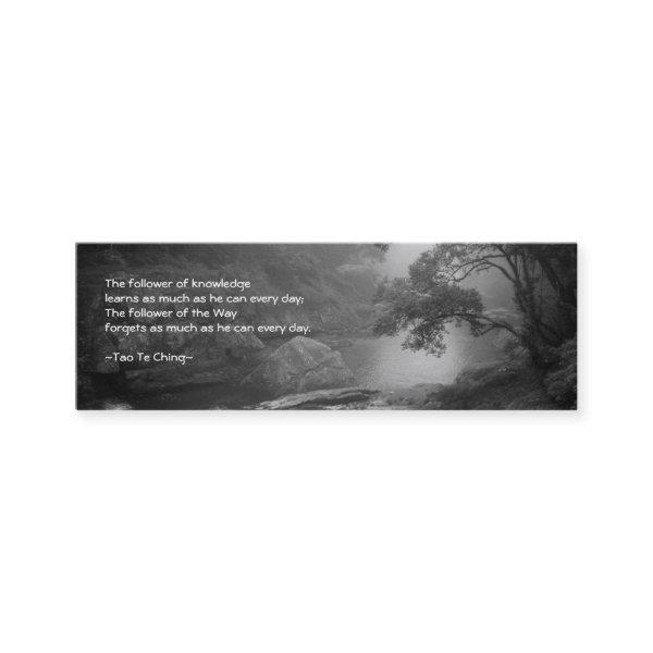 Tao-Te-Ching No.5/ Bookmark Mini