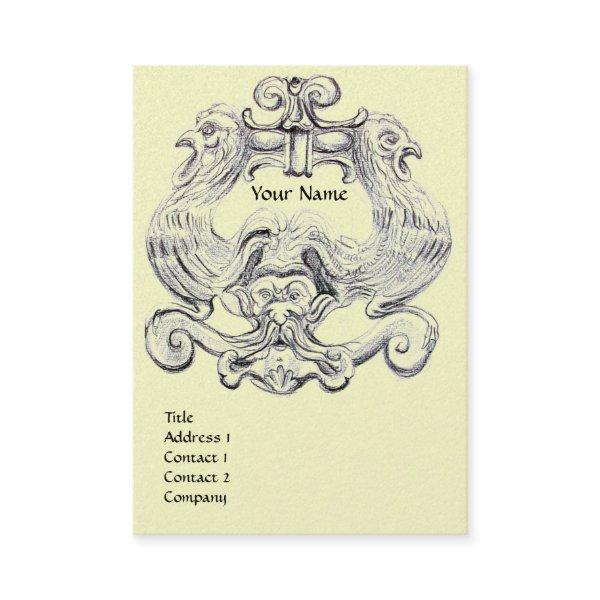TAROT BLACK WHITE GROTESQUE DRAWING MONOGRAM Cream