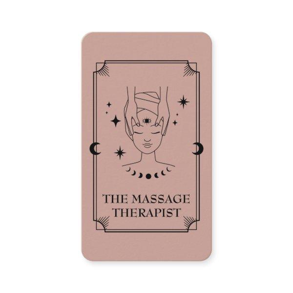 Tarot Card Massage Therapist