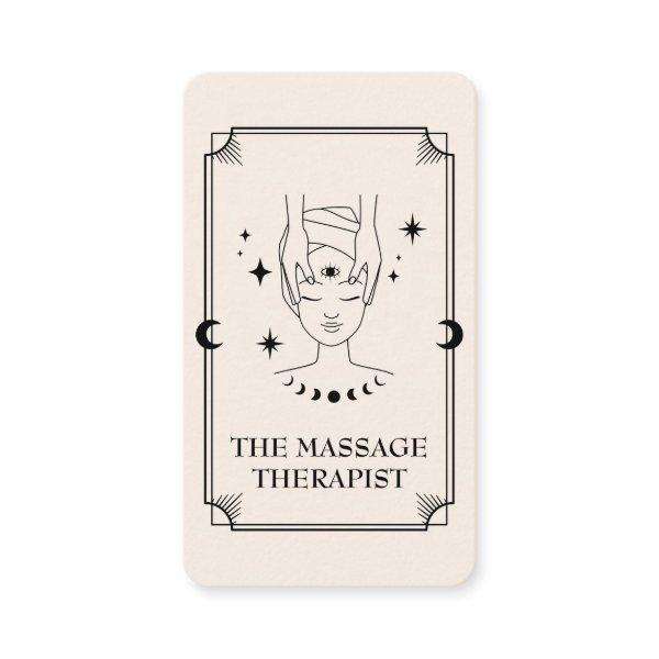 Tarot Card Massage Therapist