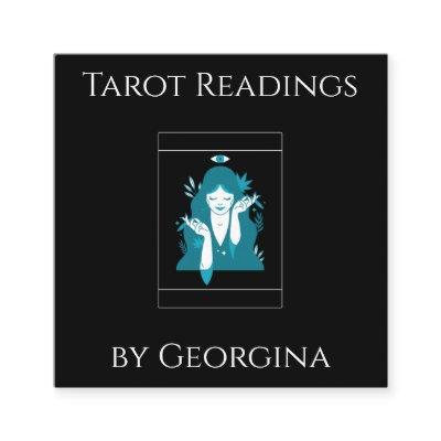 Tarot Card Readings Mystical Witchy Black & White