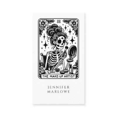 Tarot Makeup Artist Skeleton