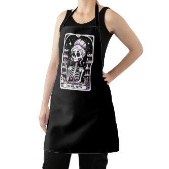Tarot Nail Technician Black  Apron