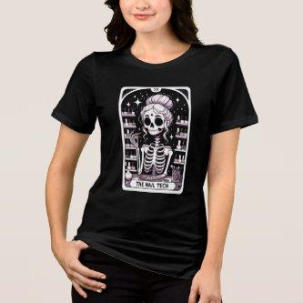 Tarot Nail Technician Black  Tri-Blend Shirt
