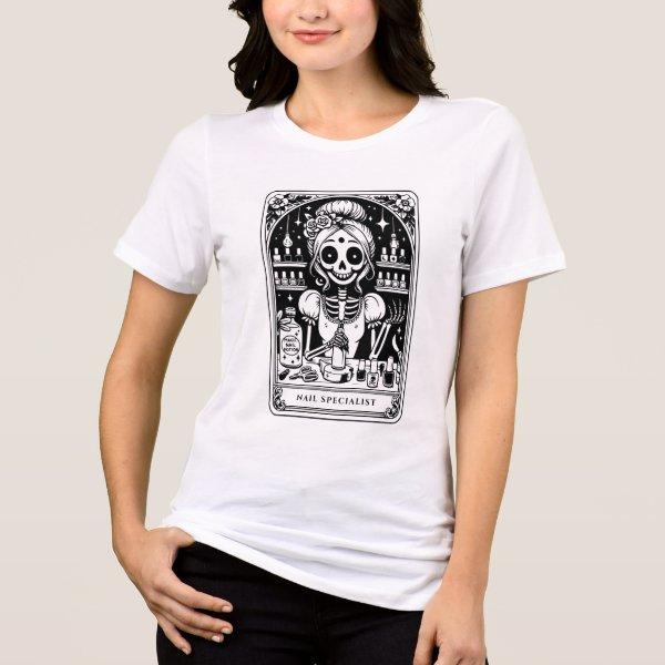 Tarot Nail Technician  Tri-Blend Shirt