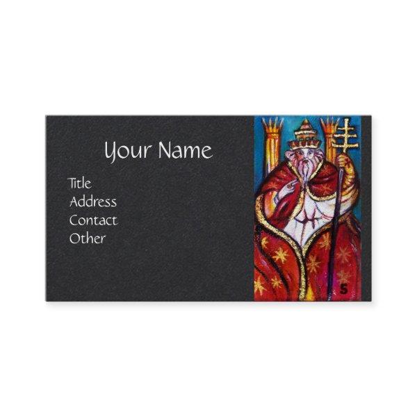 TAROTS OF LOST SHADOWS POPE HIEROPHANT Black Paper