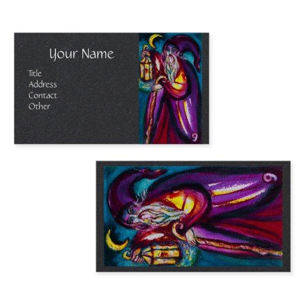 TAROTS OF THE LOST SHADOWS ,THE HERMIT Black Paper