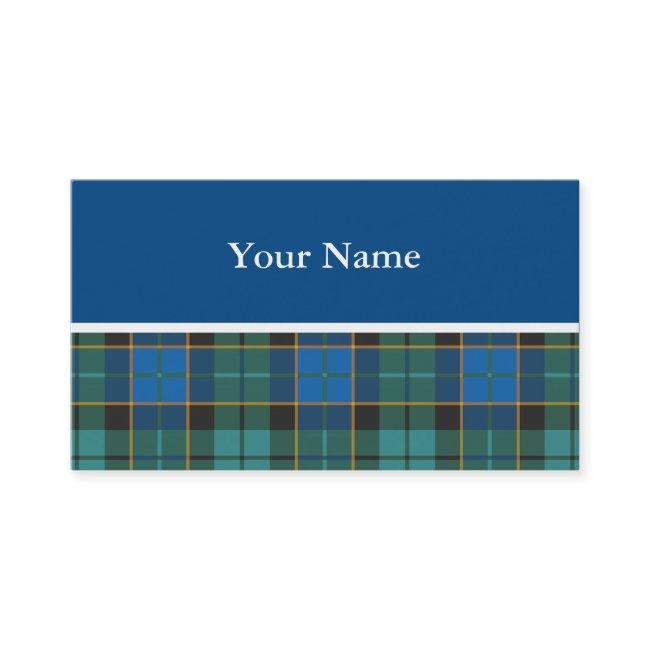 Tartan plaids pattern - traditional blue green