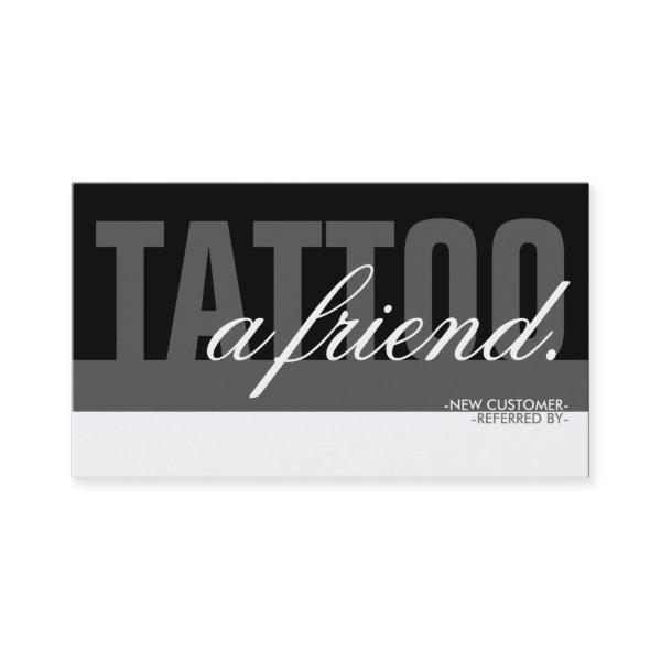 tattoo a friend overlay referral card