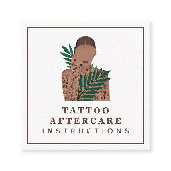 Tattoo Aftercare Instructions Inked Girl Trendy Square