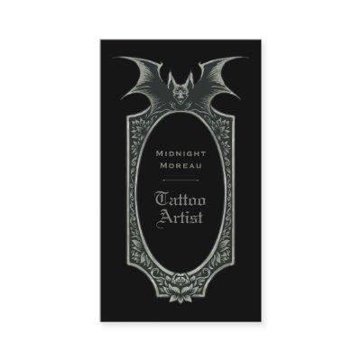 Tattoo Artist Bat QR Code