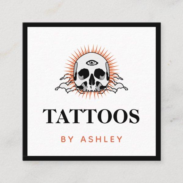 Tattoo Artist Social Media Skull Sunrise Sunset  Square