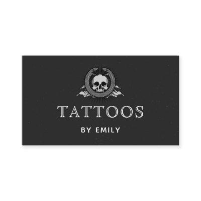 Tattoos By Your Name Simple Black & White Gothic
