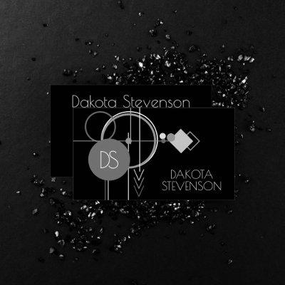 Tattoos Modern Art Deco | Black and Gray Branding Calling Card