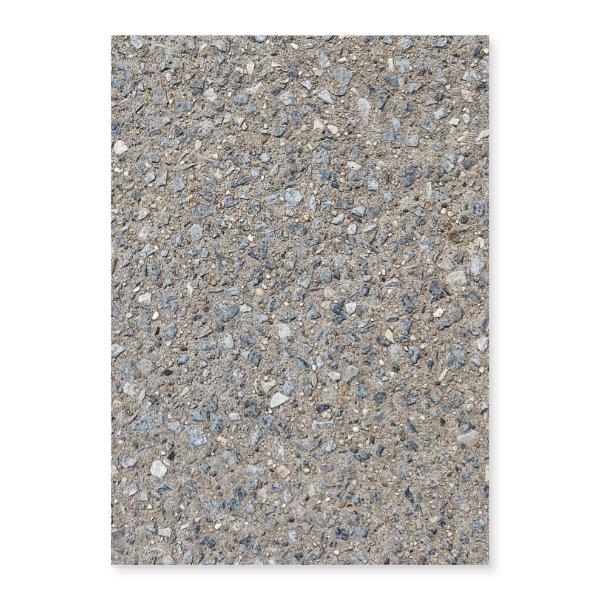 Taupe Concrete Cement Blue Aggregate Sidewalk